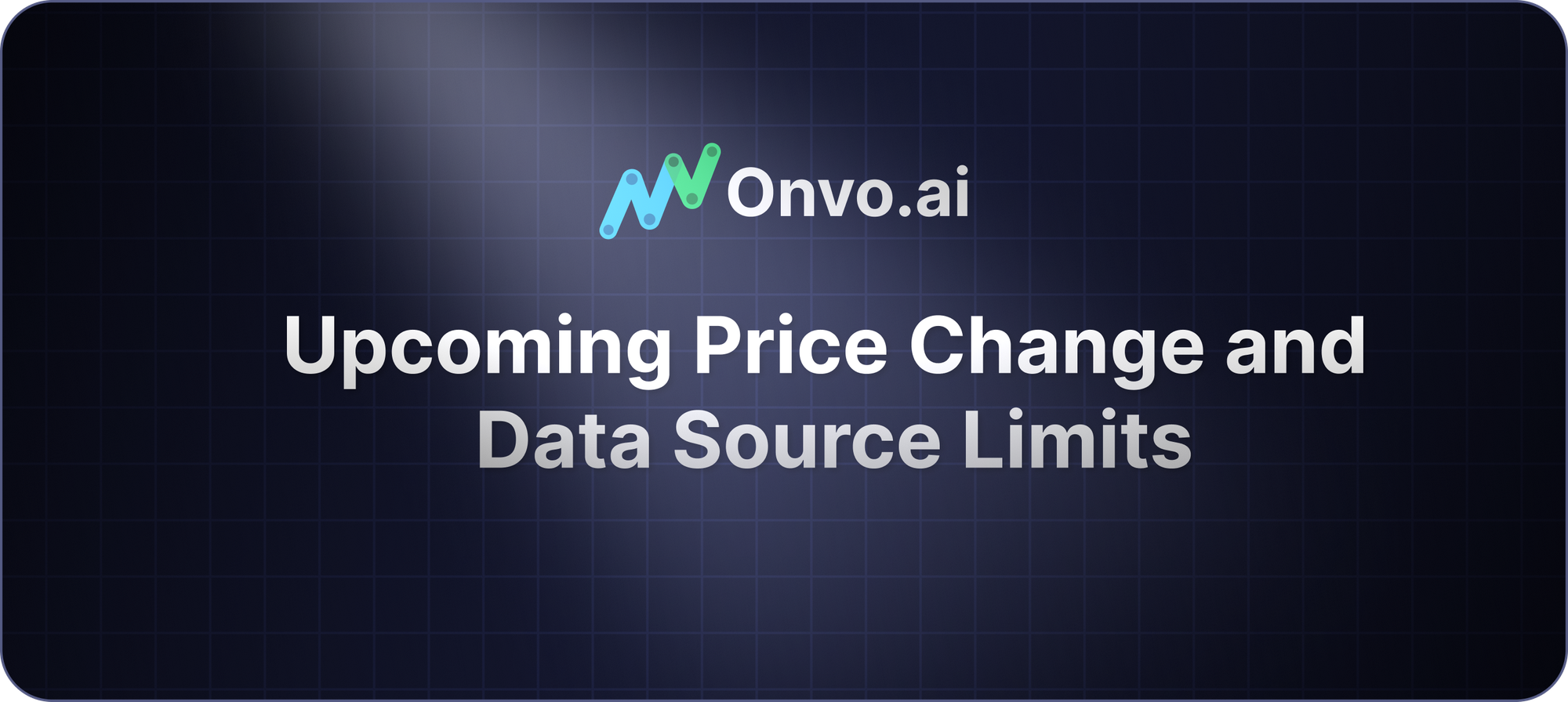 Important Update: Upcoming Price Change and Data Source Limits